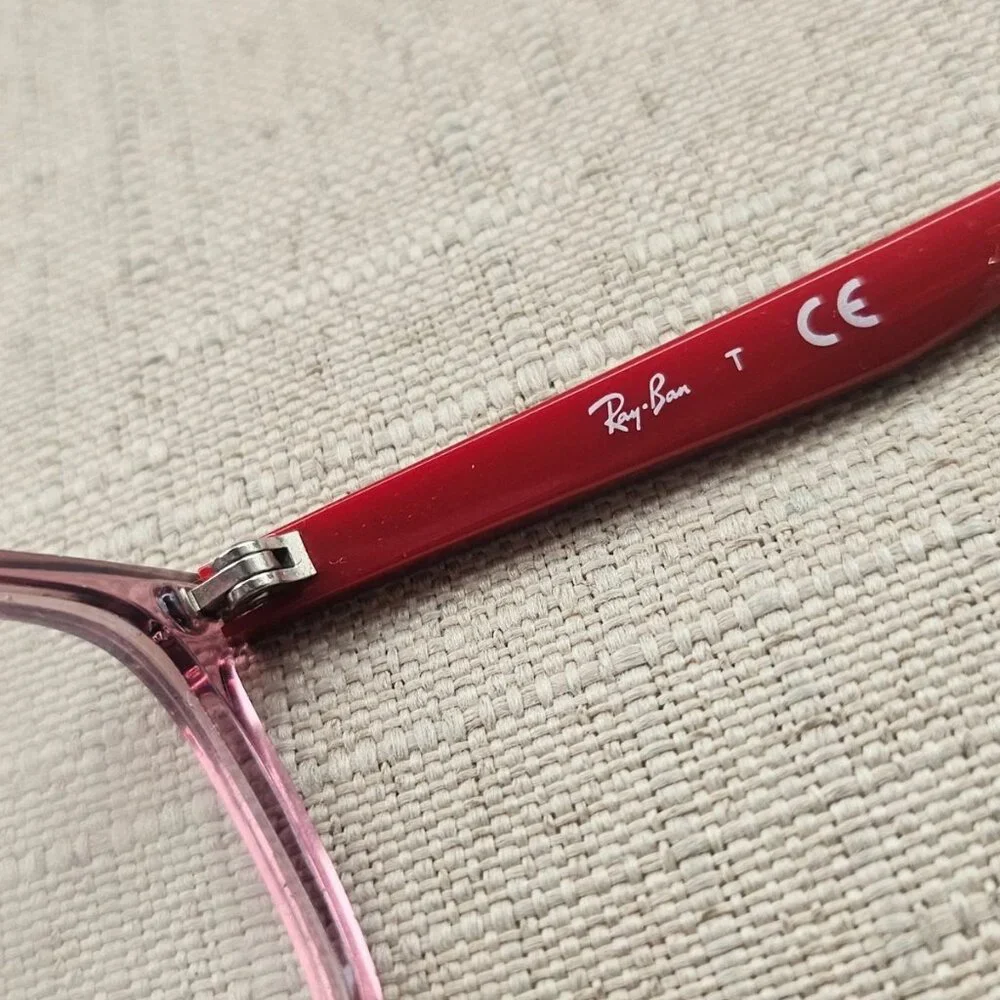 Ray-Ban Youth Eyeglasses Frame Red/Pink Tone Eyewear RB1586 3777 Glasses